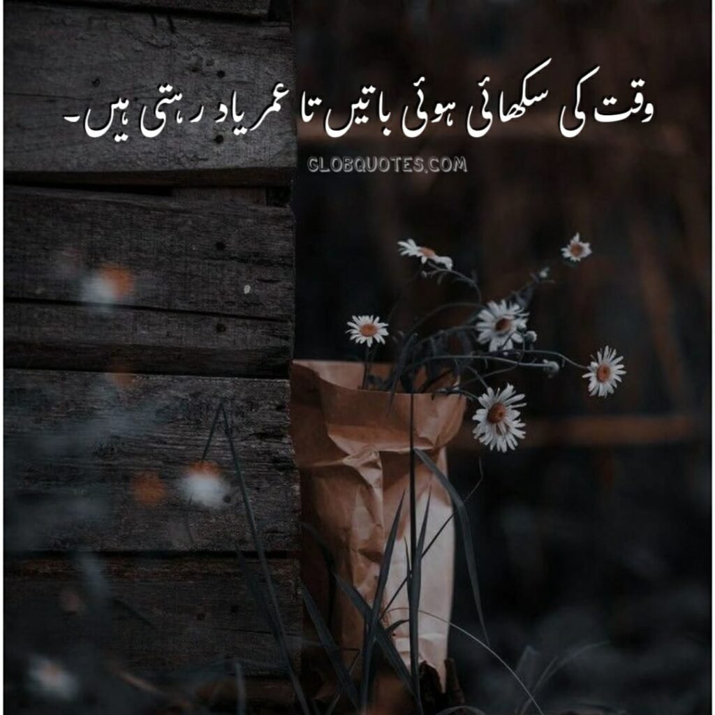 One line captions in Urdu